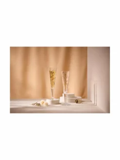 Lasit|Ritzenhoff Goldnacht-samppanjalasi CLEAR GLASS ,GOLD, BLACK