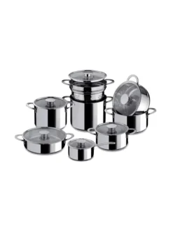 Keitto- & Paistoastiat|Mepra Gourmet-kattilasetti 12 osaa