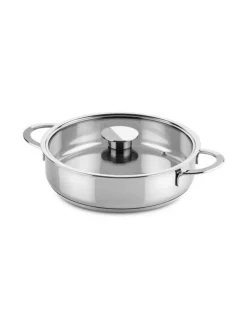 Keitto- & Paistoastiat|Mepra Gourmet-matala kattila 3l ja lasikansi