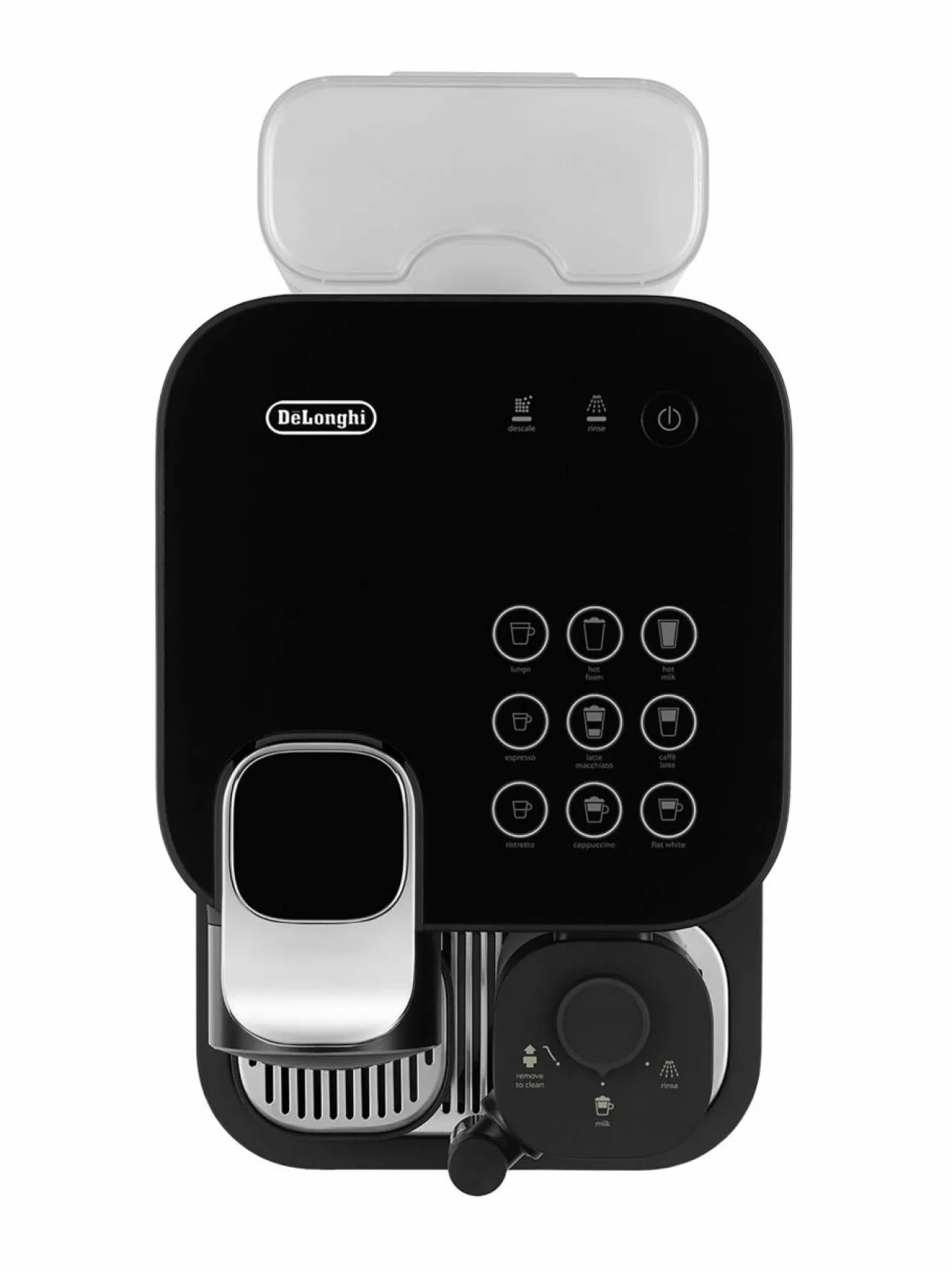 Kahvin- & Vedenkeittimet|Nespresso Gran Lattissima -kapselikeitin BLACK