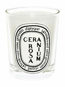 Huonetuoksut & Tuoksukynttilät|Diptyque Géranium Rosa -tuoksukynttilä 190 g