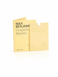 Huonetuoksut & Tuoksukynttilät|Max Benjamin Grapefruit Shores -tuoksukortti YELLOW