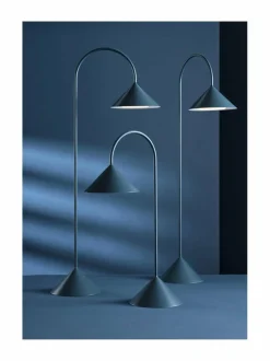 Pöytävalaisimet|Frandsen Grasp Portable -valaisin 72 cm MATT PETROLEUM