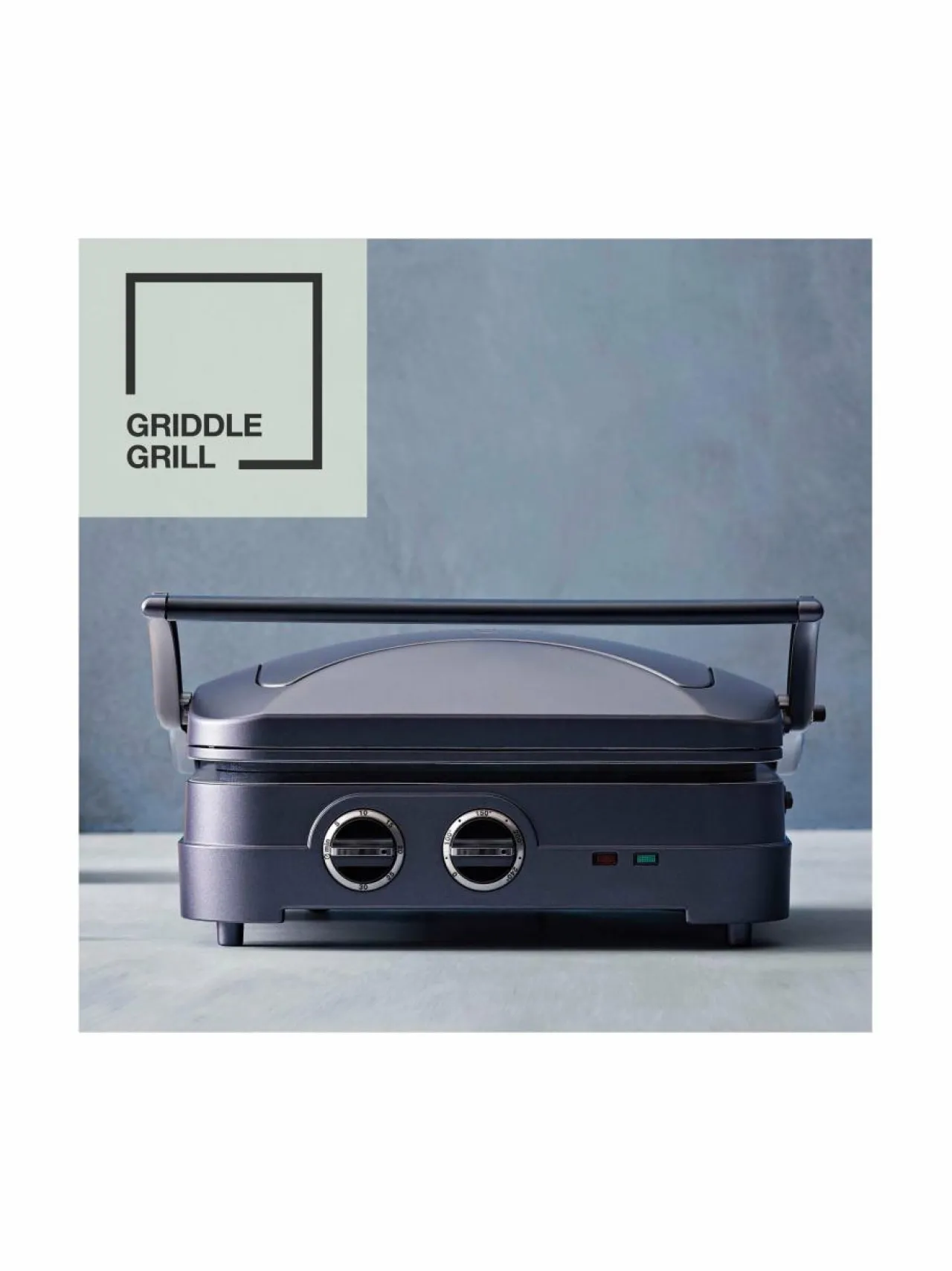 Grillit & Grillitarvikkeet|Cuisinart GR47BE Griddle & Grill -monitoimigrilli MIDNIGHT BLUE