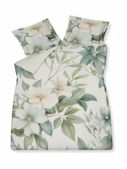 Liinavaatteet|Vandyck Greenscape-satiinipussilakanasetti THYME