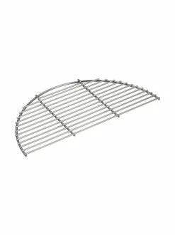 Grillit & Grillitarvikkeet|Big Green Egg Half Grid -ritilä L-kokoiseen grilliin STEEL