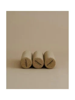 Kuntoilutarvikkeet|FitWood HALLA hierontarulla LUONNONKORKKI