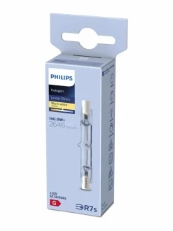 Lamput|Philips Halo Linear 140.0W R7s 78mm 230V 1PF/12 -lineaarilamppu CLEAR