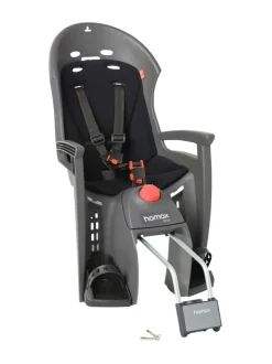 Polkupyörät & Pyöräilytarvikkeet|Hamax Siesta pyöränistuin TUMMANHARMAA/MUSTA