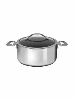 Keitto- & Paistoastiat|Scanpan HaptIQ- kannellinen kattila 4,8 l STEEL