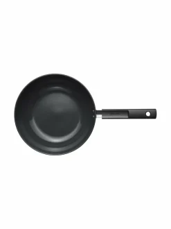 Keitto- & Paistoastiat|Fiskars Hard Face -wokkipannu 28 cm BLACK