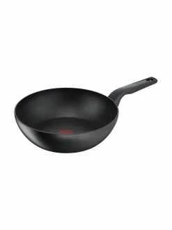 Keitto- & Paistoastiat|Tefal Hard Titanium Pro -wokkipannu 28 cm BLACK