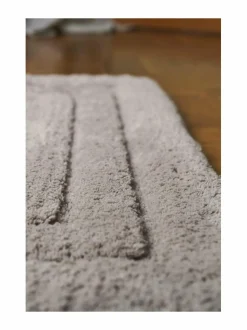 Kylpyhuonetekstiilit|LUIN LIVING Harmony -kylpyhuonematto BEIGE