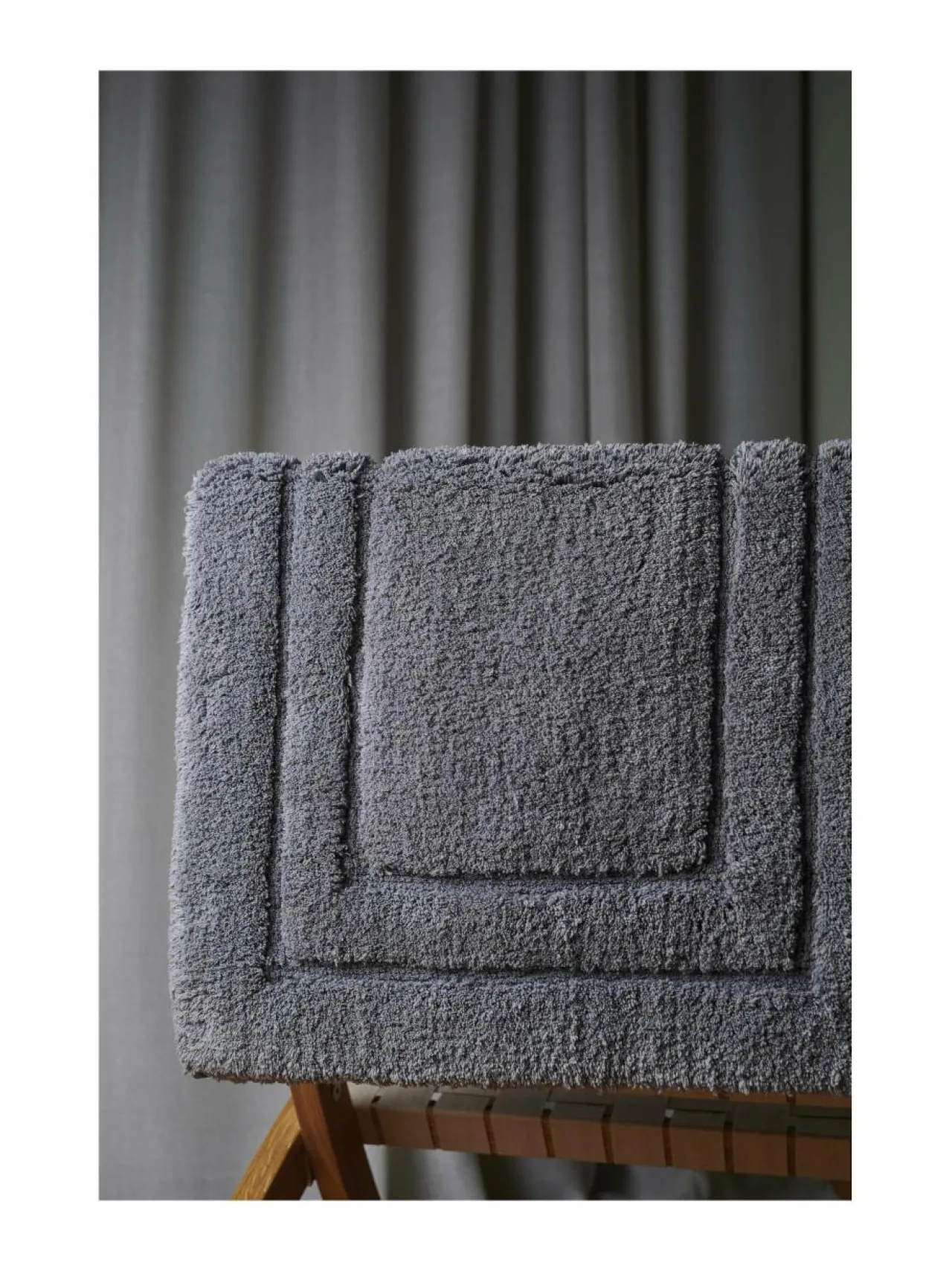 Kylpyhuonetekstiilit|LUIN LIVING Harmony -kylpyhuonematto GREY