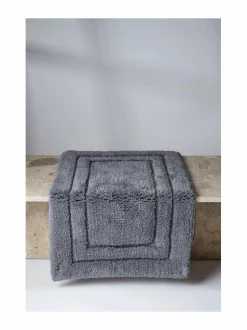 Kylpyhuonetekstiilit|LUIN LIVING Harmony -kylpyhuonematto GREY