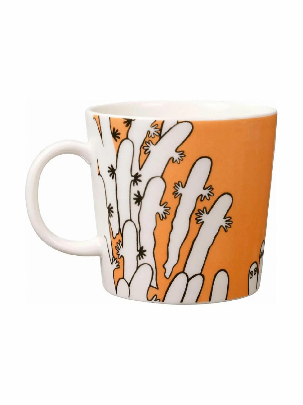 Mukit & Kupit & Asetit|Moomin Arabia Hattivatit-muki 0,3 l ORANSSI