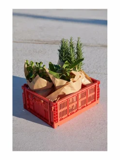 Koriste-Esineet|HAY Colour Crate M -säilytyskori RED