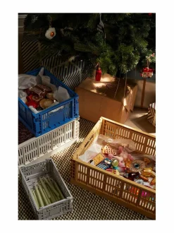 Säilytys|HAY Colour Crate S -säilytyskori LIGHT GREY