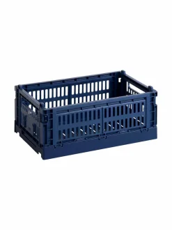Säilytys|HAY Colour Crate S -säilytyskori DARK BLUE