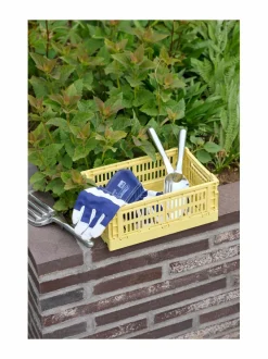 Säilytys|HAY Colour Crate S -säilytyskori DUSTY YELLOW