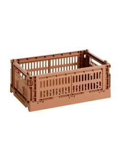 Säilytys|HAY Colour Crate S -säilytyskori TERRACOTTA