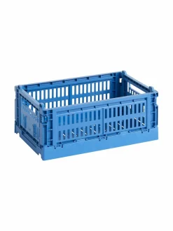 Säilytys|HAY Colour Crate S -säilytyskori ELECTRIC BLUE