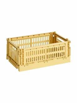 Säilytys|HAY Colour Crate S -säilytyskori GOLDEN YELLOW