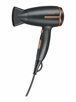 Hiustenhoito|Beurer HC25 Travel Hair Dryer -matkahiustenkuivain BLACK