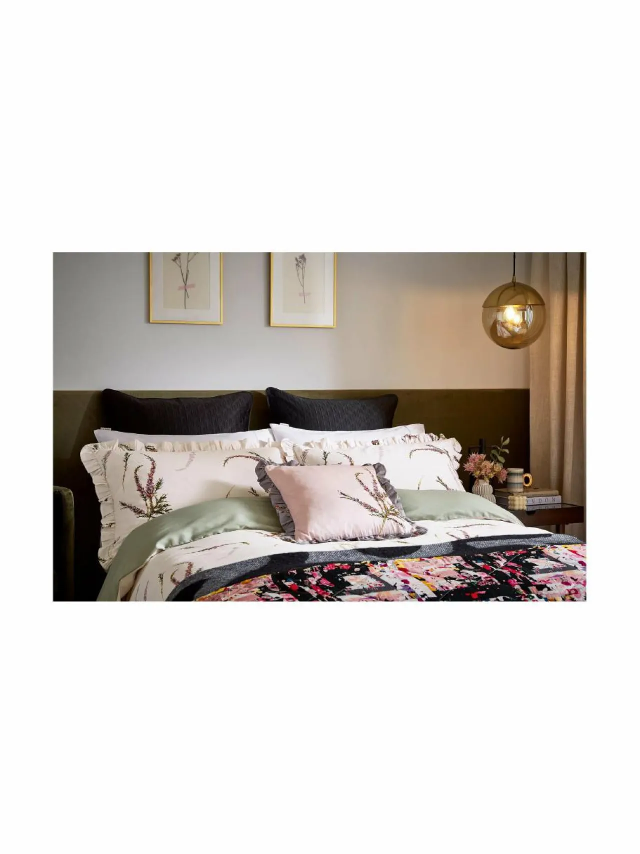 Liinavaatteet|Ted Baker London Heather-pussilakana NATURAL