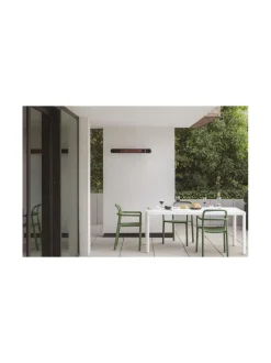 Puutarhavalaisimet & Lyhdyt|Eva Solo Outdoor HeatUp terassilämmitin seinäkiinn. MUSTA