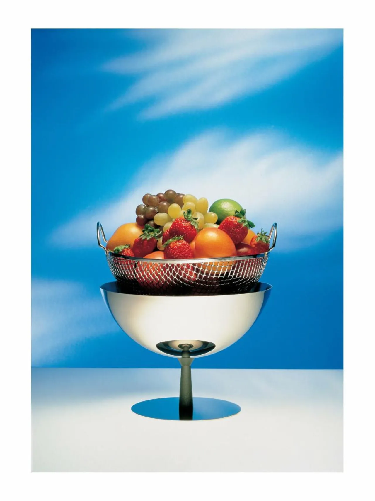 Tarjoiluastiat|Alessi Hedelmäkulho/lävikkö ⌀ 25 cm TERÄS