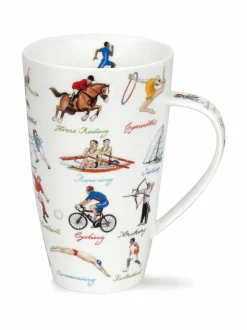 Mukit & Kupit & Asetit|Dunoon Henley Sports World -posliinimuki 0.6 L MULTICO