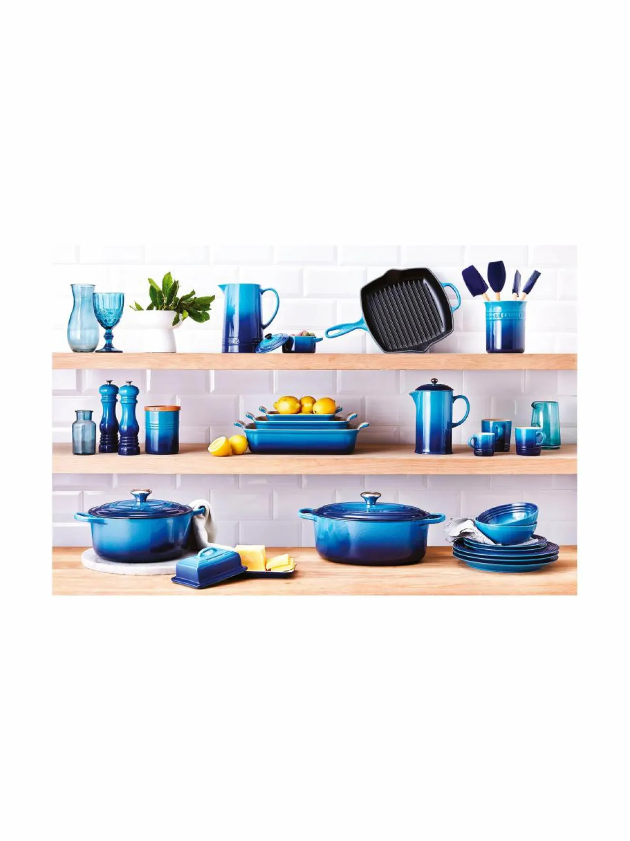 Keitto- & Paistoastiat|Le Creuset Heritage-uunivuoka 19 x 14 cm AZURE