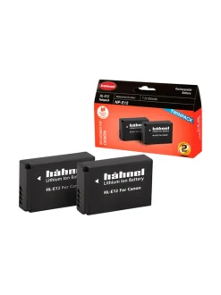 Kamerat|Hähnel HL-E12 (Canon LP-E12) 2kpl akkuja