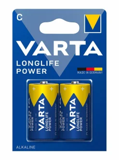 Lamput|Varta High Energy C Alkaline -paristo 2 kpl