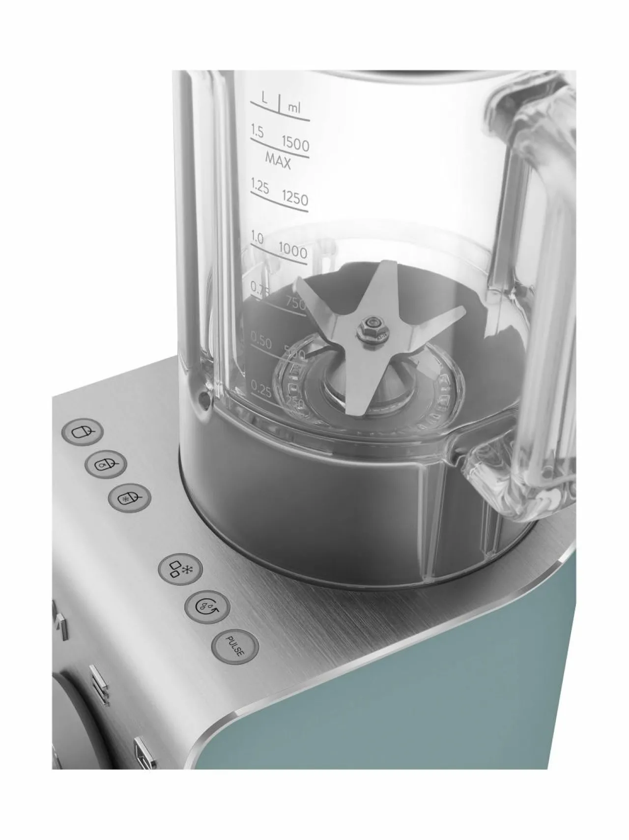 Vatkaimet & Sekoittimet|Smeg High Performance - tehosekoitin tyhjiöpumpulla EMERALD GREEN