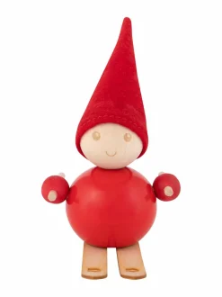 Muut Joulukoristeet|Koriste-Esineet|Aarikka Hiihtäjä-tonttu C600 RED