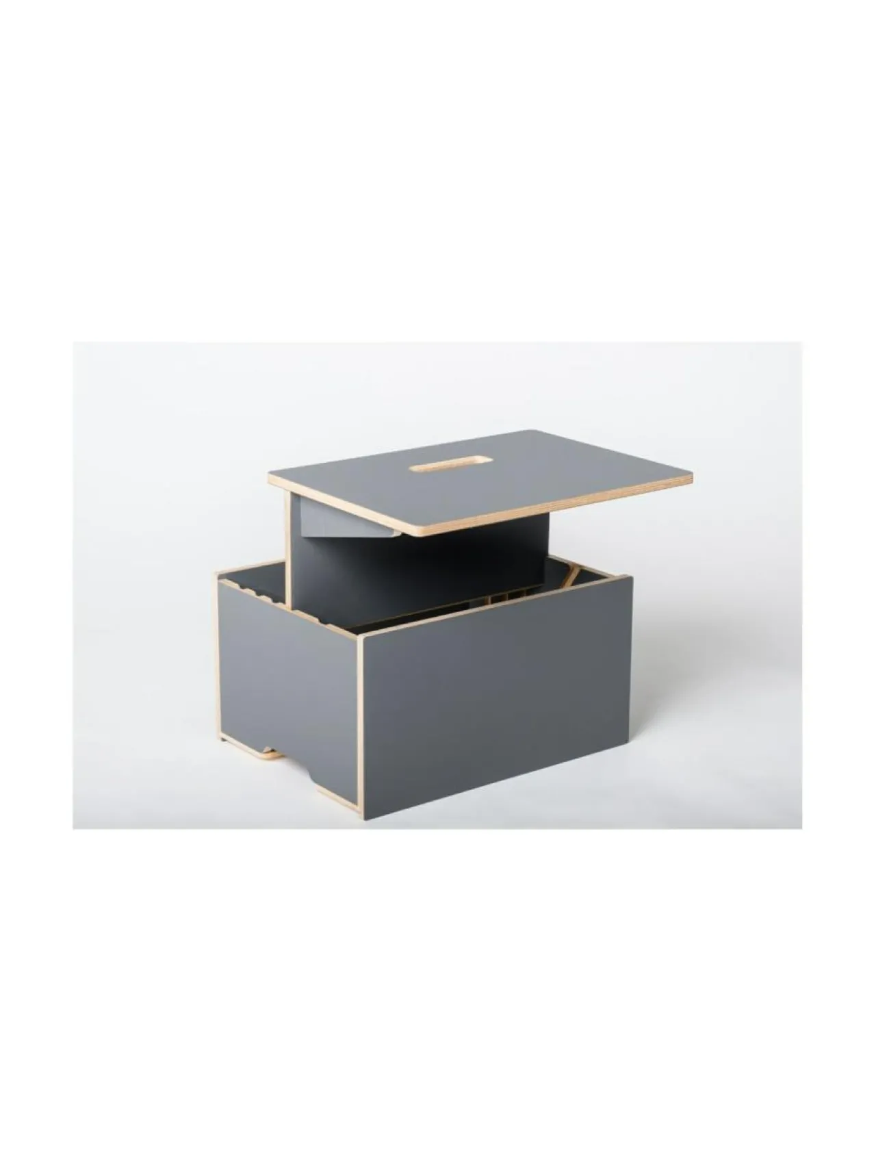 Työpöydät|Hima Furniture Hima Magic Boksi seisomatyöpiste Anti-fingerprint - Anthracite ANTRASIITTI