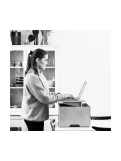 Työpöydät|Hima Furniture Hima Magic Boksi seisomatyöpiste Anti-fingerprint - Anthracite ANTRASIITTI