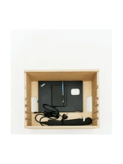 Työpöydät|Hima Furniture Hima Magic Boksi seisomatyöpiste Anti-fingerprint - Anthracite ANTRASIITTI