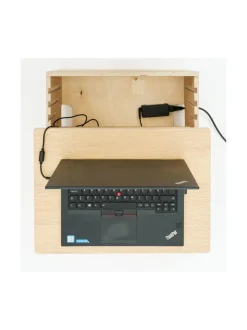 Työpöydät|Hima Furniture Hima Magic Boksi seisomatyöpiste - Brilliant White VALKOINEN