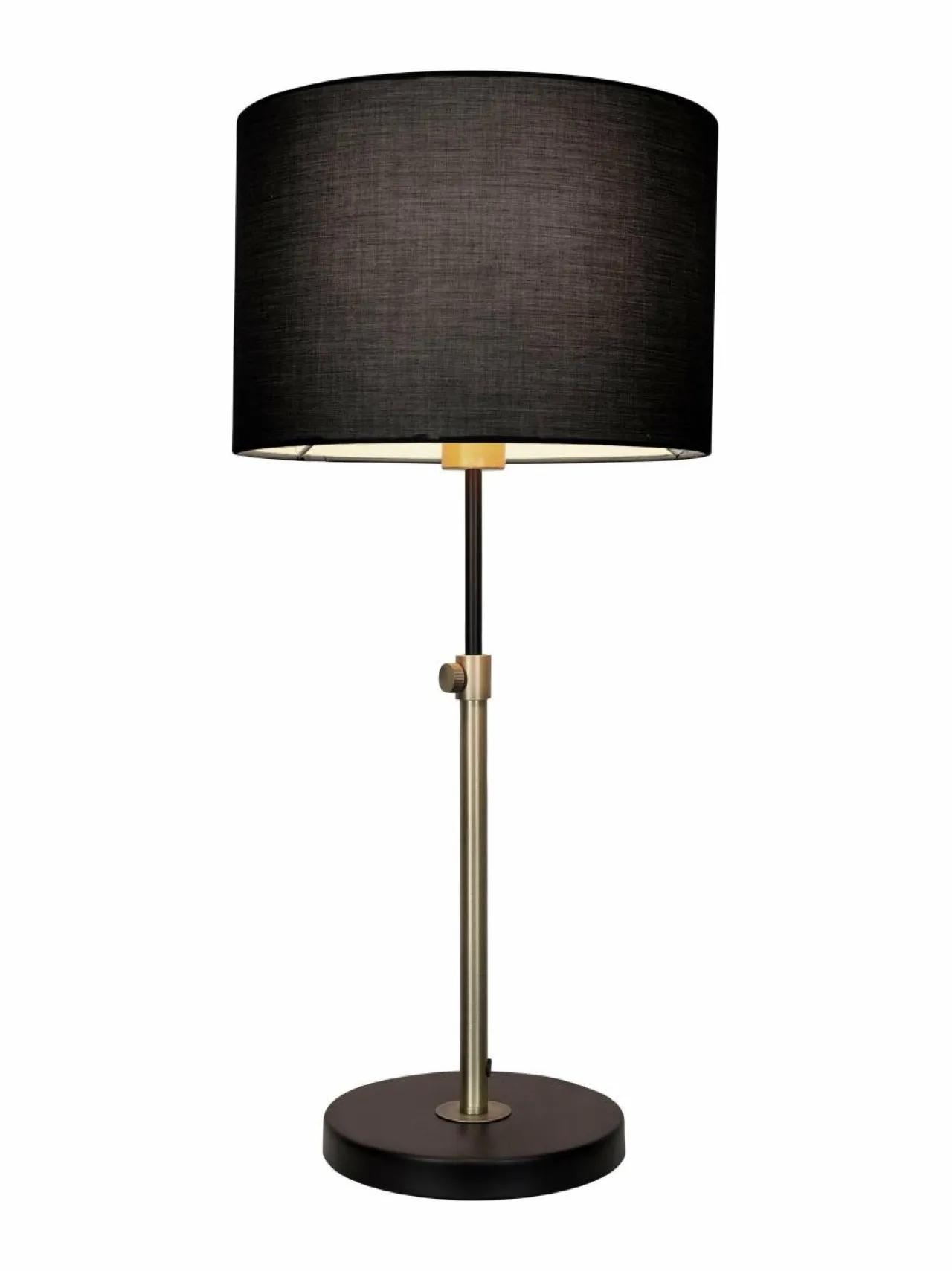 Pöytävalaisimet|Design by Grönlund Hitch-pöytävalaisin 35 cm BLACK / ANTIQUE BRASS