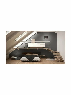 Pöytävalaisimet|Design by Grönlund Hitch-pöytävalaisin 35 cm BLACK / ANTIQUE BRASS