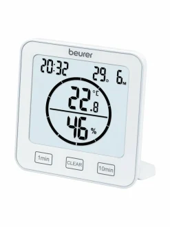 Sisäilma|Beurer HM22-kosteus- ja lämpömittari WHITE
