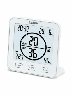 Sisäilma|Beurer HM22-kosteus- ja lämpömittari WHITE