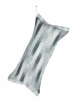 Sauna|Lapuan Kankurit Hohto-saunatyyny pellava-puuvillasekoitteesta 20 x 46 cm 9 WHITE-GREY