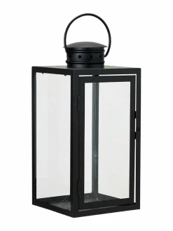 Puutarhavalaisimet & Lyhdyt|Wikholm Form Holly-lyhty 14 x 30 cm BLACK MATTE