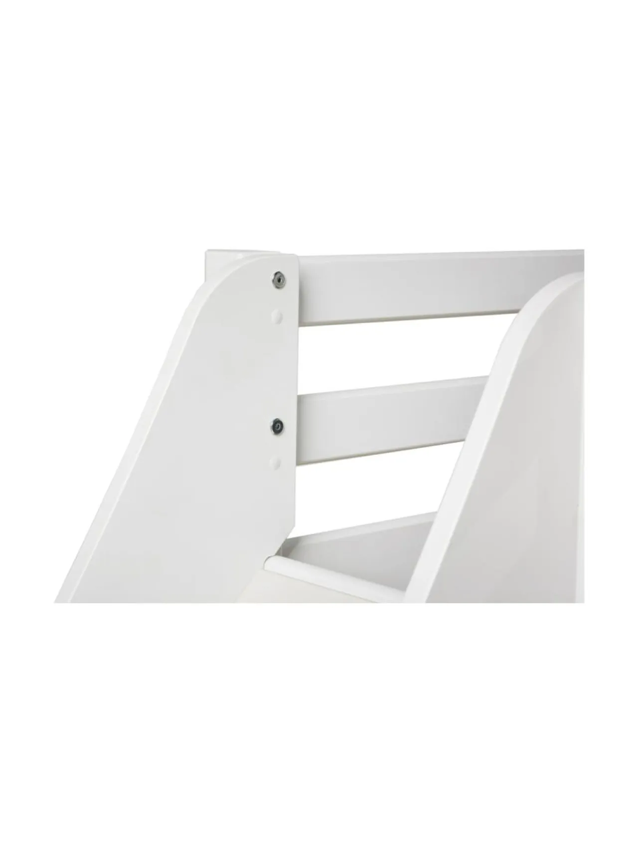 Lasten Kalusteet|Hoppekids ECO Dream puolikorkea sänky 70x160cm liukumäellä, valkoinen