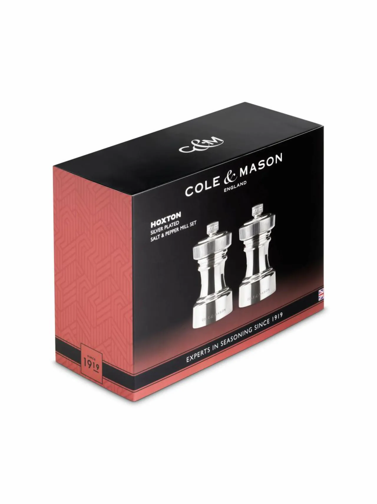 Keittiötarvikkeet|Cole & Mason Hoxton-maustemylly 2 kpl SILVER