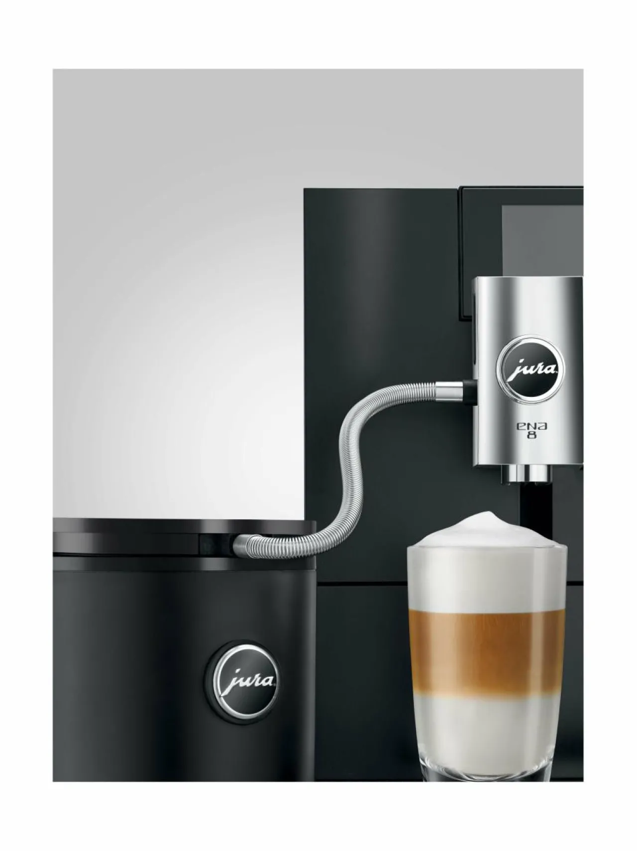 Kahvin- & Vedenkeittimet|Jura HP1 Stainless - maitoletkun suojakotelo 23 cm STEEL